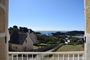Appartement VUE SUR MER de chaque pièce, exposé au Sud au centre de TREBEURDEN Réf - 666
